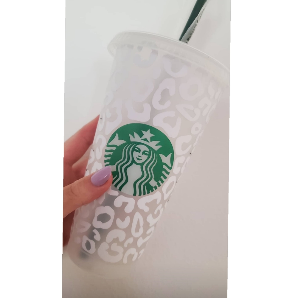 COPY - Cheetah Starbucks Tumbler
